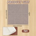thumbnail image 2 of 1pc PVC Net Fabrics Non Slip Mattress Pad for Sofa Couch Chair Cushion White 2000x2000x0.5mm, 2 of 6