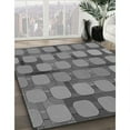 thumbnail image 2 of Ahgly Company Indoor Rectangle Patterned Gray Dolphin Gray Area Rugs, 2' x 5', 2 of 6