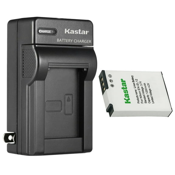 Kastar 1-Pack Battery and AC Wall Charger Replacement for Nikon Coolpix S8000, Coolpix S8100, Coolpix S8200, Coolpix S9050, Coolpix S9100, Coolpix S9200, Coolpix S9300, Coolpix S9400, Coolpix S9500