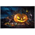 thumbnail image 1 of EREHome Ensemble de 4 Napperons Citrouille d'Halloween, Protecteur de Table 12x18 Pouces, 1 of 5