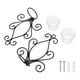 thumbnail image 2 of Aplique de pared ANGGREK candelabro estilo europeo con revestimiento antioxidante, 2 of 8