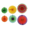 thumbnail image 3 of Fiesta Paper Fan, 30 Pieces Easy To Use Paper Fan Decorations Durable Paper  for Wedding, 3 of 8