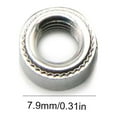 thumbnail image 4 of relayinert Stainless Steel CLS M4 M5 M6 M8 Self-Clinching Nut Fine Swage Rivet Press-Fit Bolts Pressure Metric Hardware Tool Kit M4-0 1Set, 4 of 6