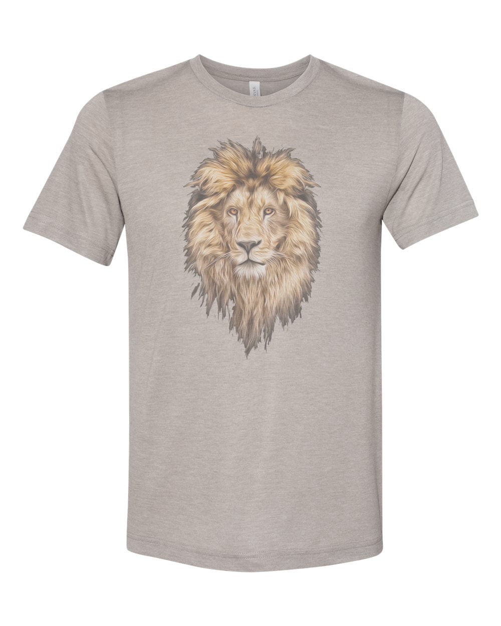 The Mountain DJ Lion Rétro Femme Tri-Blend Manimal T Shirt 