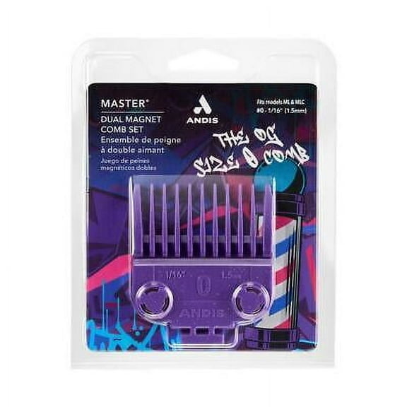 Andis The OG Size #0 Comb Dual Magnet Guide Fits MLC & ML Master Clippers 561385