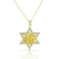 thumbnail image 2 of Sterling Silver 925 Mezuzah & Scroll Pendant – Magen David Design – Made In Israel – Judaica Jewelry 2 of 5