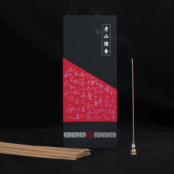 Nvzi-c Encens 8,2 Pouces (210mm) - 25 min de Combustion par Fushan Kodo / Encens Artisan Bouddhiste/taoïste à Partir D' Ingrédients Naturels Purs / Aromathérapie, Calme Spirituel, Bois de Santal
