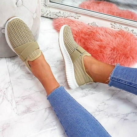 

Slip-on Shoes with Orthopedic Sole Women s Fashion Sneakers Platform Sneaker for Women Walking Shoes Casual