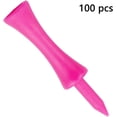 thumbnail image 5 of Golf wheel ball nails,Golf Tees Plastic 57MM 100 Count（Pink）, 5 of 5