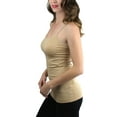 thumbnail image 3 of ToBeInStyle Women's Fitted Adjustable Spaghetti Strap Camisole, 3 of 3