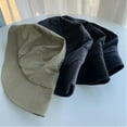 thumbnail image 4 of CHUNTIAN Men Xl Big Bucket Hats for Men Man Sun Hat Women Fisherman Cap Summer Panama Designer Luxury Bucket Hats 56-58cm 60-63cm, 4 of 6