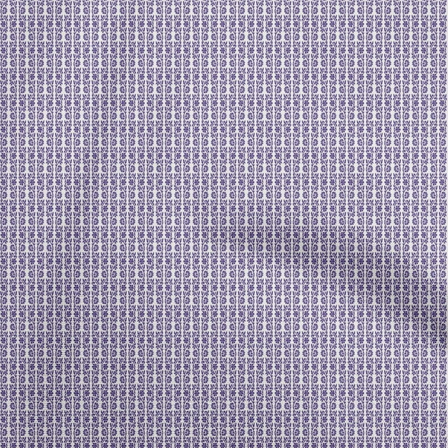 oneOone Georgette Viscose Amethyst Fabric Asian Block Sewing Craft Projects Fabric Prints By Yard 42 Inch Wide