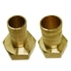 thumbnail image 3 of Barb Tail Latón Adaptador de Conector de Adaptador de DN25 Cola Conector de manguera neumática, 3 of 8