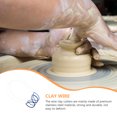 thumbnail image 3 of Miangastore 2pcs Clay Cutters Wire Stainless Steel Wire Clay Cutters with Plastic Handle Sculpting Pottery Tools, 3 of 9