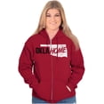 thumbnail image 3 of Home State Pride Oklahoma Proud Okie Zip Up Hoodie Men's Women's Brisco Brands L, 3 of 6
