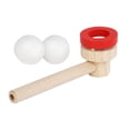 thumbnail image 3 of Bolas que soplan juguetes, juego de pelota flotante, juego de desafío, juguete interactivo al aire libre, juguete de bola que de madera para, 3 of 9
