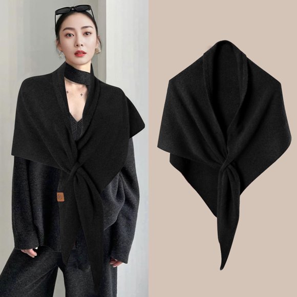 Black Wraps Pashmina Shawl Women Knitted Shawls and Cardigan Cape Shoulder Top Sweater Shawl Scarf 2025Pashmina Shawl Women Knitted Shawls and Cardigan Cape Ca