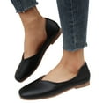 thumbnail image 3 of Sngxgn Women's Flats Shoes Dress Shoes for Women Flats Shoes Comfortable Flats Shoes(Black,37), 3 of 8