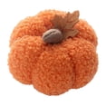 thumbnail image 2 of veasfak Artificial Pumpkin Decor Halloween Decoration for Tabletop Centerpiece Shelf Orange, 2 of 9