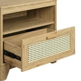 thumbnail image 5 of Manhattan Comfort Sheridan Nightstand from Engineered Wood in Natural, 5 of 10