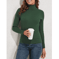 thumbnail image 5 of PrettyGuide Women's Ribbed Turtleneck Long Sleeve Sweater, 5 of 7