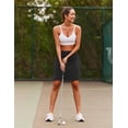 thumbnail image 4 of Pinspark Skorts Skirts for Women with Pockets Golf Skirt 20" Tennis Skirts Athletic High Waisted Skorts Casual, 4 of 6