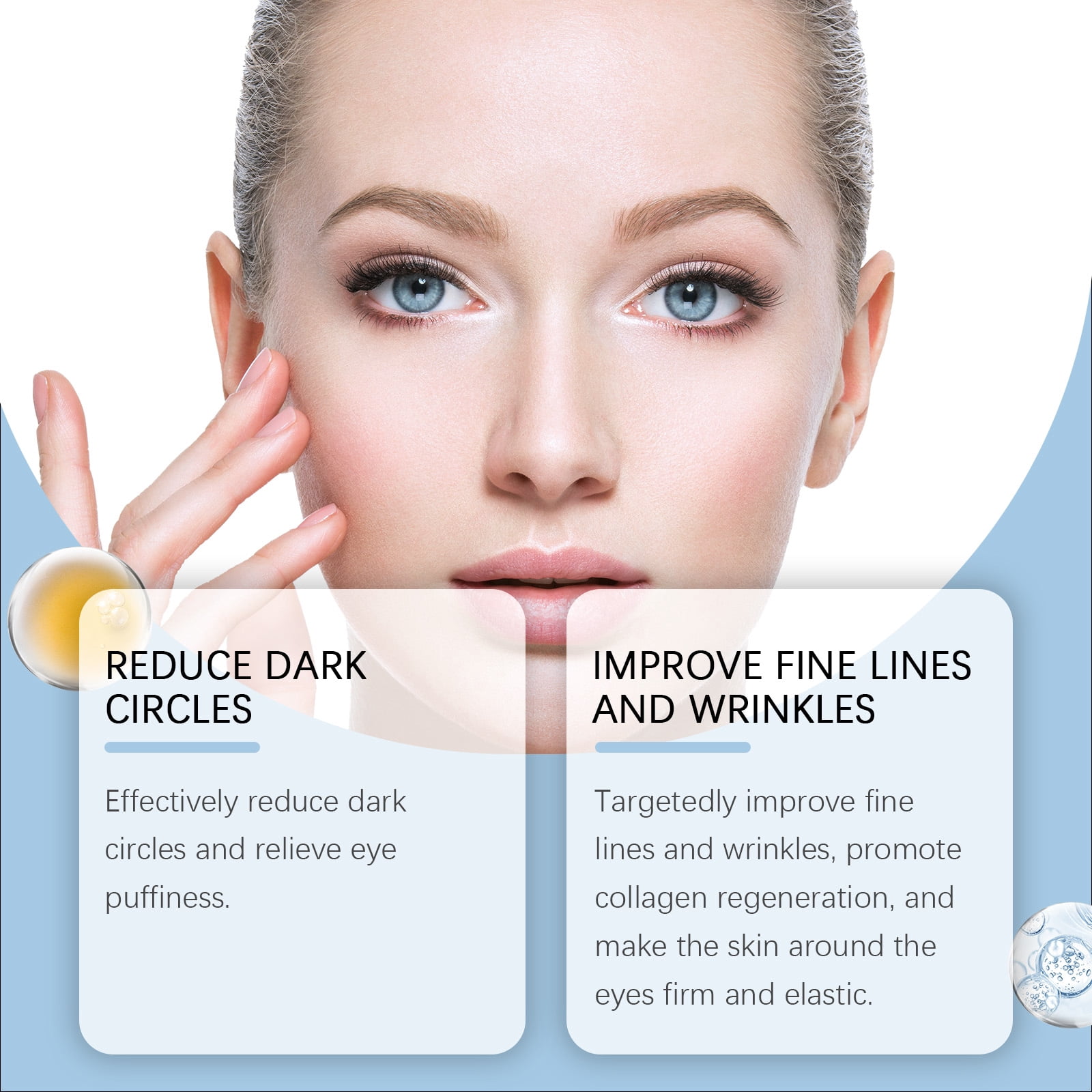 Alvantor Firming Eye Cream for Hydrating Care of Fine Lines and Dark Circles, 0.51 fl. oz