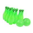 thumbnail image 4 of Juego de bolos para niños, , bolos, juguetes de desarrollo con 10 bolos y 2 bolas para regalos, bebés, niños pequeños, piso interior y exterior perfke Bolos luminosos, 4 of 7