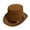 Coffee - L, variant on Suitable For Party Performances Prop Hats Stage Top Hats Casual Style Cosplay Hats Leisure Yellow - L