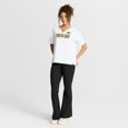 thumbnail image 3 of Women's Fanatics White Green Bay Packers Redzone Slub Boxy T-Shirt, 3 of 5