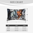 thumbnail image 2 of Salouo Four Running Horses Print Print Pillow Case Cover,Wrinkle-Free Bed Pillow Cover Pack of 1 Home Decor Fade-Resistant and Stain-Resistant ,Pillows Not Included -20"x30", 2 of 8