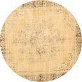 thumbnail image 1 of Ahgly Company Indoor Round Persian Brown Traditional Area Rugs, 8' Round, 1 of 4