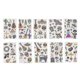 thumbnail image 1 of 10pcs Mexico Disposable Stickers Cartoon Temporary Tattoos Decorative Sticker, 1 of 3