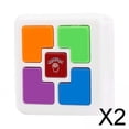 thumbnail image 1 of Juego de Memoria Electrónico Baoblaze 2x Juguetes Portátiles de Colores 2 Piezas, 1 of 8