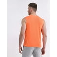 thumbnail image 3 of Athletic Works Men's & Big & Tall Tri-Blend Muscle Tee Shirt Tank Top, Sizes XS-4XLT, 3 of 5
