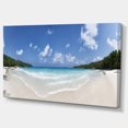 thumbnail image 2 of Panorama de l'Le des Seychelles Bleues - Grande Impression sur Toile, 2 of 3
