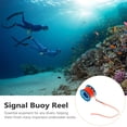 thumbnail image 4 of 1 Set of Professional Scuba Diving Spool Underwater Diving Reel Diving Tool (Blue), 4 of 9