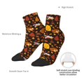 thumbnail image 6 of Rocae Autumn Forest Small Animals Lazy for Premium Adult Socks,Comfortable, Breathable, and Durable Socks, Perfect for Everyday Wear, 6 of 7