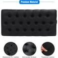 thumbnail image 5 of REDCAMP Adjustable Duet Piano Bench with Storage,Heavy Duty Wooden Double Keyboard Piano Bench Seat with PU Leather Cushion,Black, 5 of 10