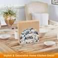 thumbnail image 6 of Yayeee Napkin Holder for Table Kitchen Paper Tissue Organization, Snowy Winter, 6 of 8