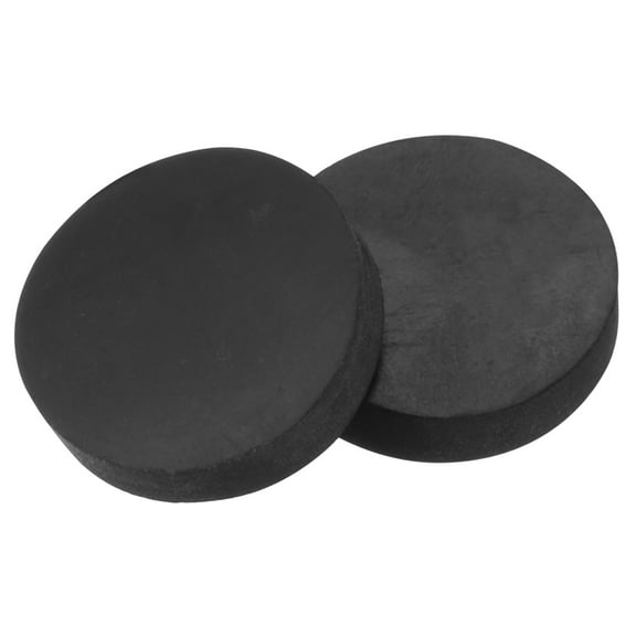 Non Slip Furniture Pads 1-1/2" (38mm x 10mm), 4Pcs Round Rubber Feet Anti-Scratch