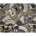 thumbnail image 4 of oneOone Polyester Lycra Light Brown Fabric Triangle & Art Geometric Fabric For Sewing Printed Craft Fabric By The Yard 56 Inch Wide, 4 of 4