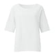 thumbnail image 4 of Tops de Mujer Elegantes Blusas Casuales Camisas de Moda Mangas Recortadas Cuello Redondo Línea de Algodón Camisa Suelta Blusa Odeerbi  ODB154961, 4 of 7