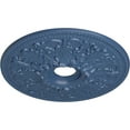 thumbnail image 3 of Ekena Millwork 23 7/8"OD x 4"ID x 2 1/8"P Ashley Ceiling Medallion (Fits Canopies up to 4 3/4"), Hand-Painted Americana, 3 of 6