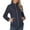 Navy, variant on Herrnalise Jackets For Women Winter Coat Long Sleeve Warm Loose Stand Collar Quilted Casual Zipper Coat Shackets For Women 2024 fall Wine,XL