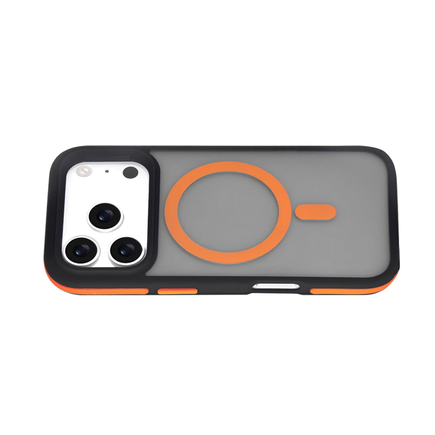 Slim Polarized Bumper Case with Built-In MagSafe for iPhone 17 Pro - Orange