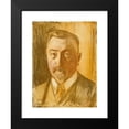 thumbnail image 2 of Magnus Enckell 15x18 Black Modern Framed Museum Art Print Titled - Portrait of Chamberlain Hjalmar Linder (1906), 2 of 5