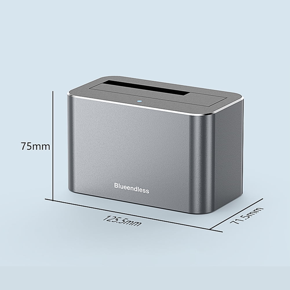 Yibooy Hard Drive Dock SAS/SATA Hard Drive Enclosure for 2.5/3.5 Inch SATA/SAS HDD SSD