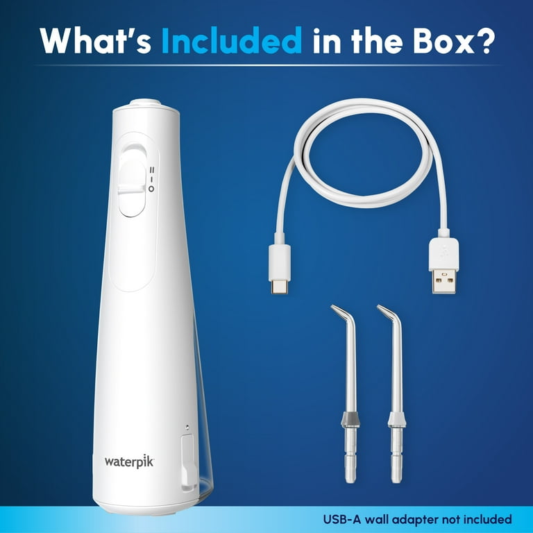 Waterpik Cordless Enhance Rechargeable Portable Water Flosser Oral