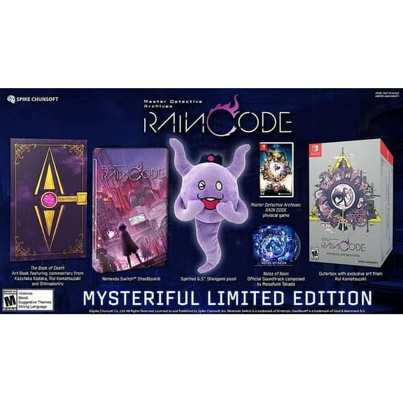 Master Detective Archives: Rain Code Mysteriful Limited Edition for Nintendo Switch [VIDEOGAMES]